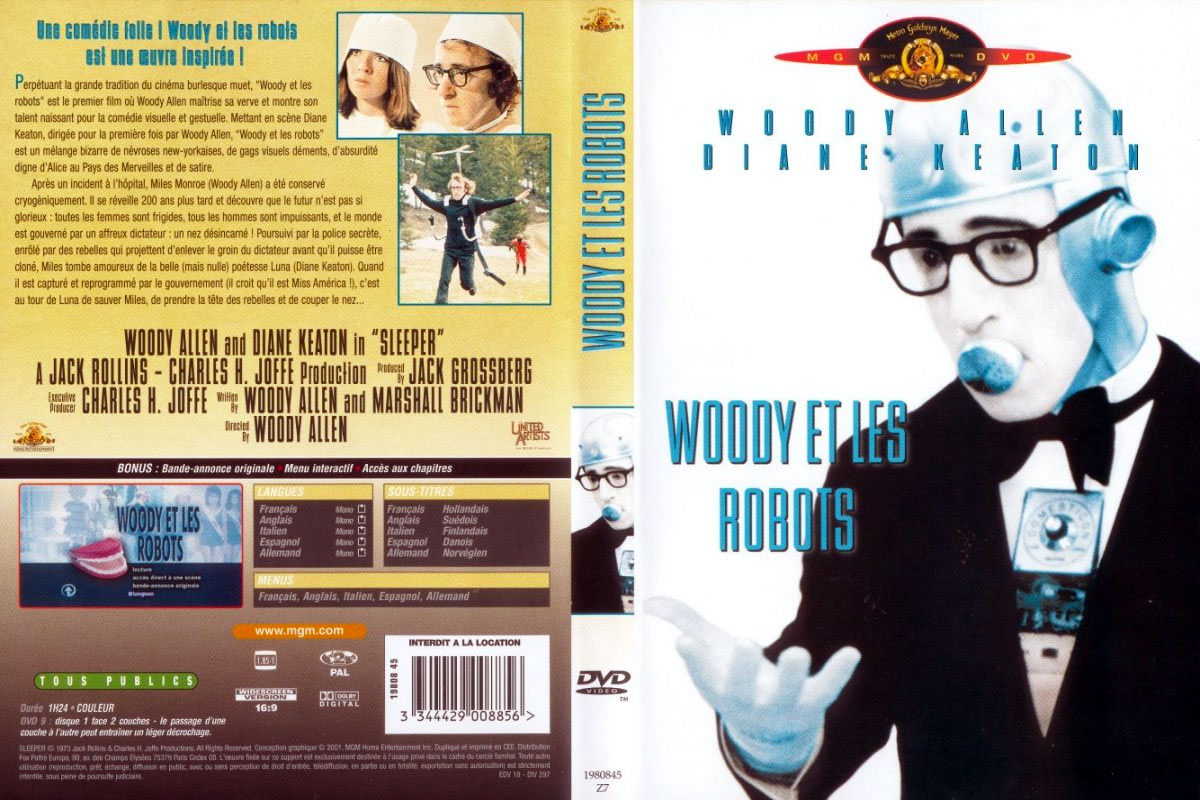 Jaquette DVD Woody et les robots
